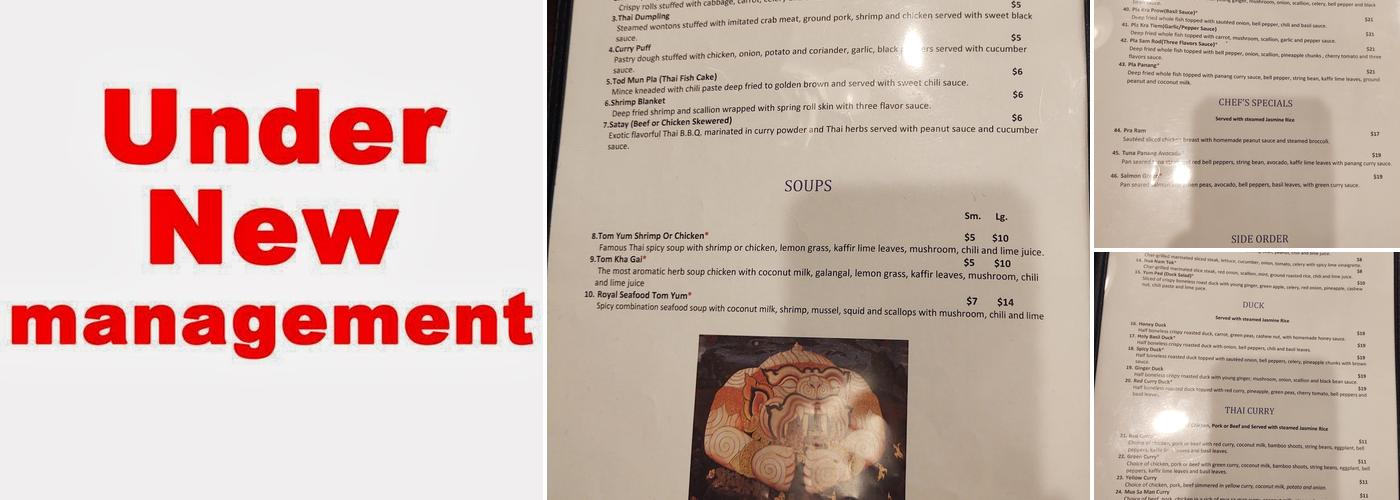 Thai Kitchen Menu