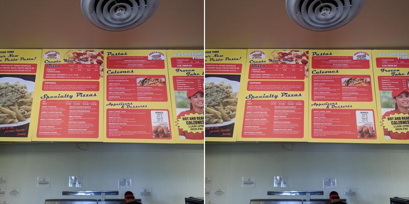 Jimmy's Pizza Menu