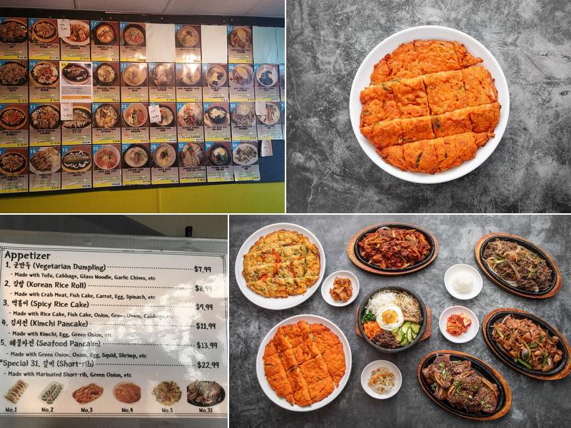 Korea Restaurant Menu