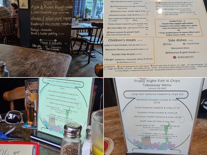 The Red Hart Inn Menu