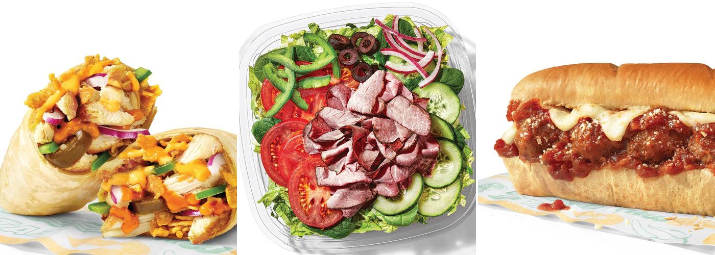 Subway Menu