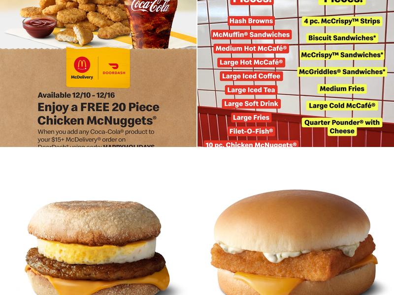 McDonald's Menu