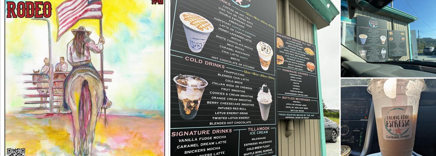 Pacific Edge Espresso Menu