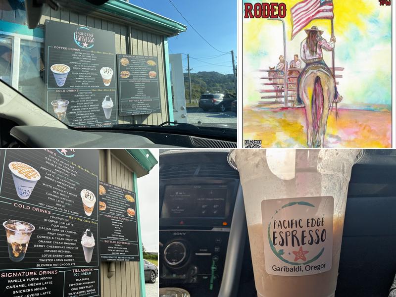 Pacific Edge Espresso Menu