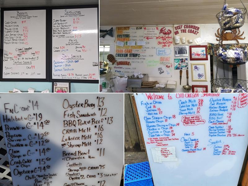 Old Oregon Smoke House Menu