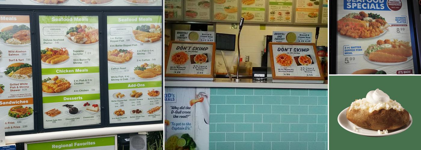 Captain D's Menu