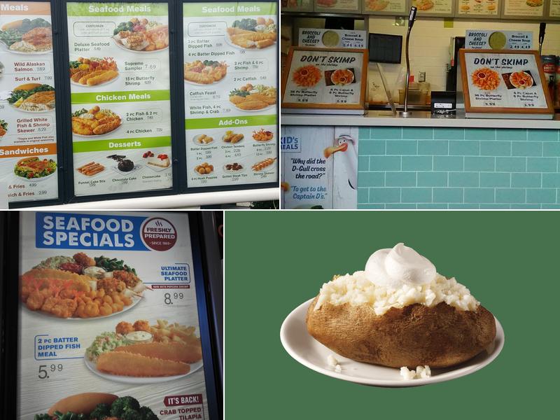 Captain D's Menu