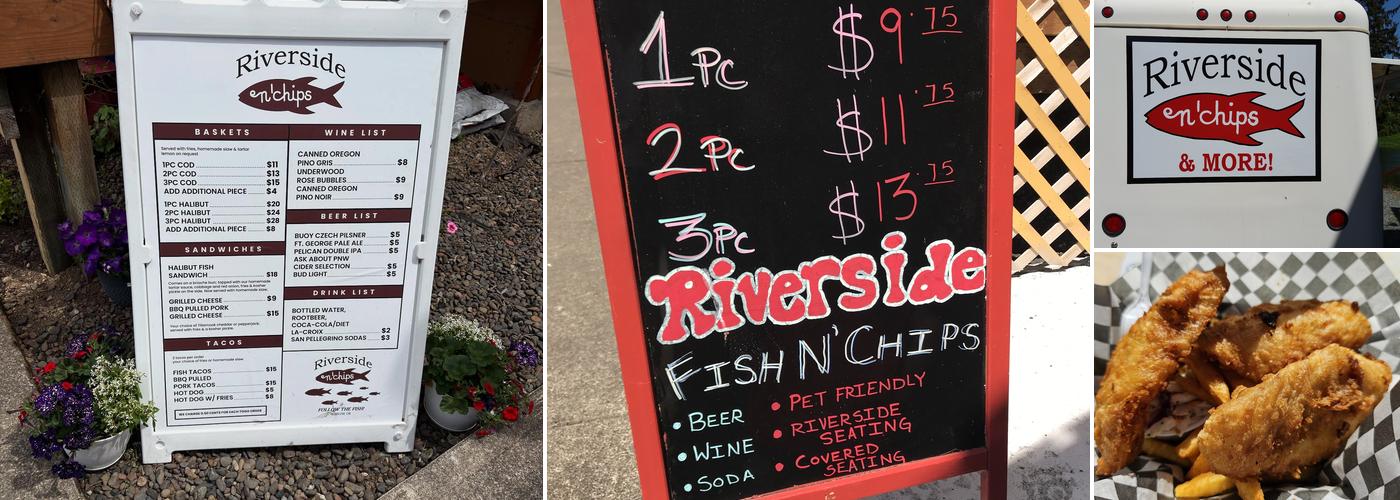 Riverside Fish n' Chips Menu