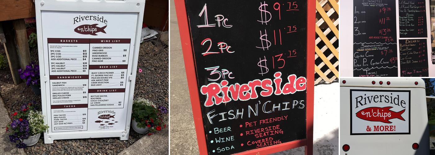 Riverside Fish n' Chips Menu