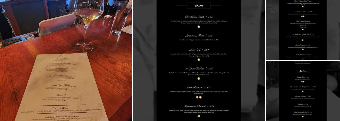 Neah-Kah-Nie Bistro Menu