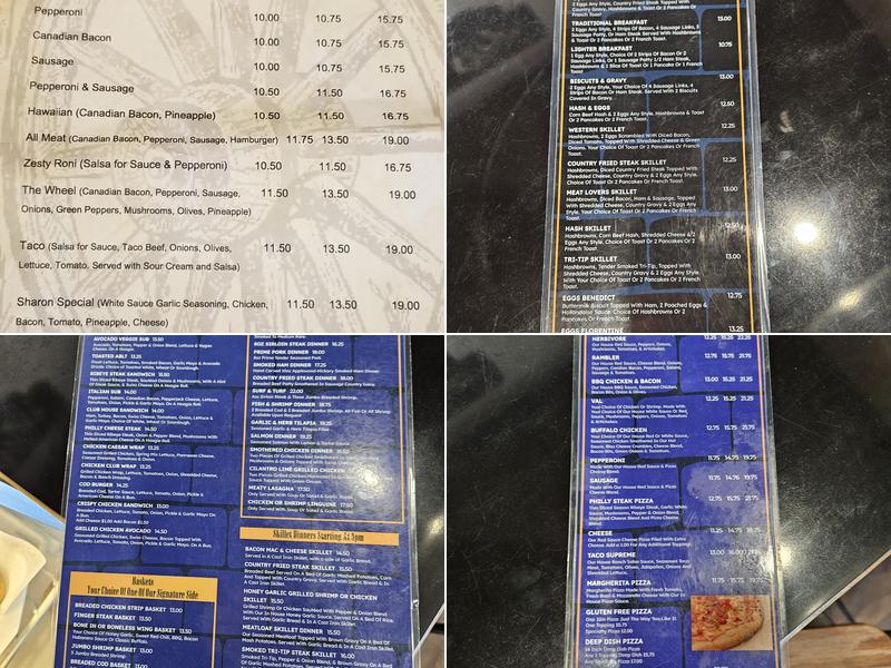 Whistle Stop Menu