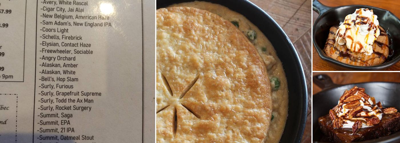 Crooked Pint Ale House Menu