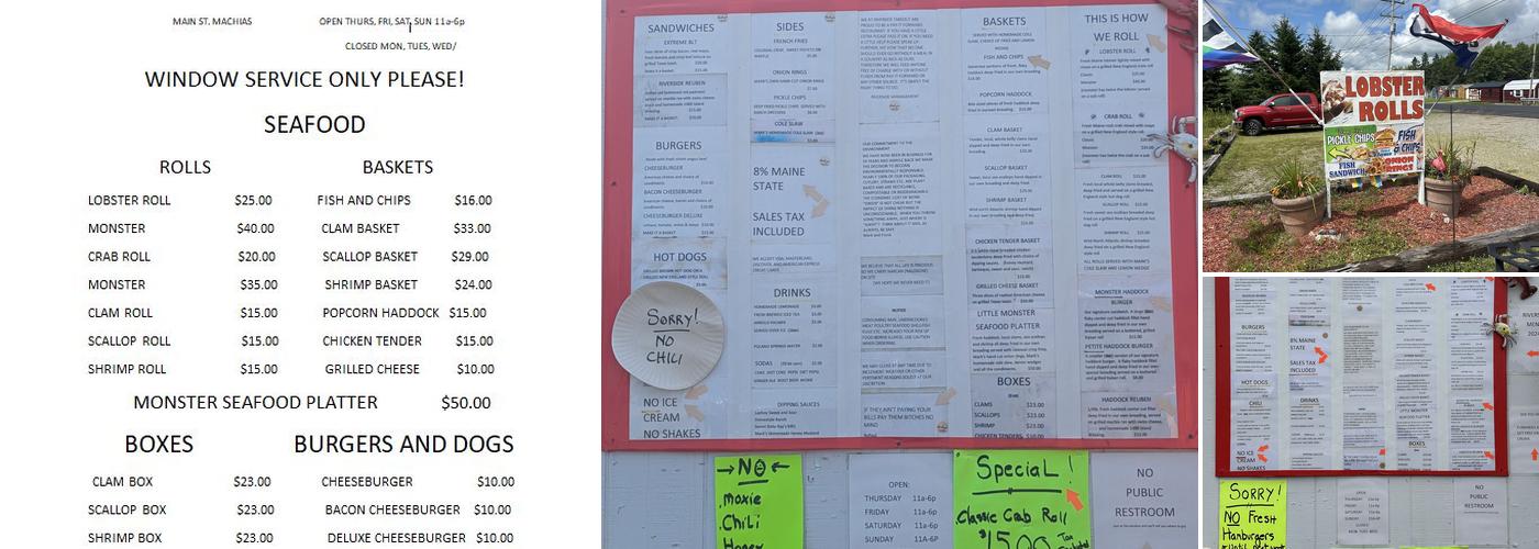 Riverside Takeout Menu