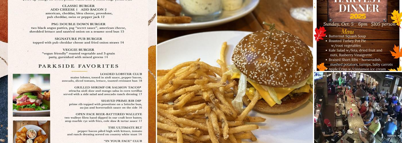 Parkside Grille Menu