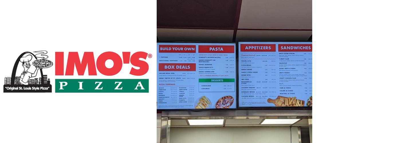 Imo's Pizza Menu
