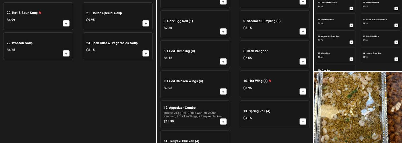 St. Louis Kitchen Menu