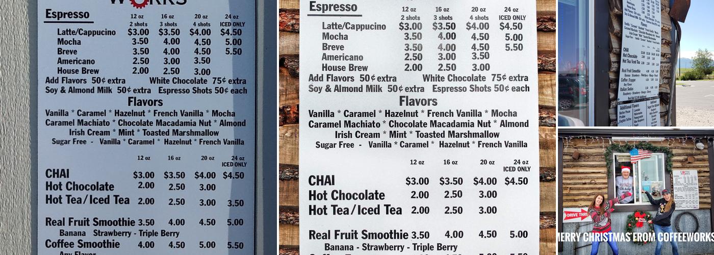 Coffeeworks Menu