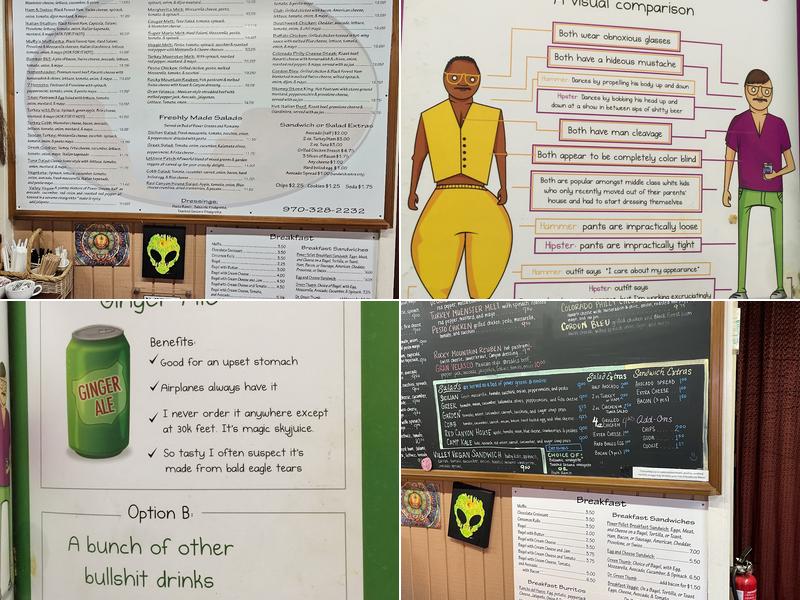 Red Canyon Cafe Menu