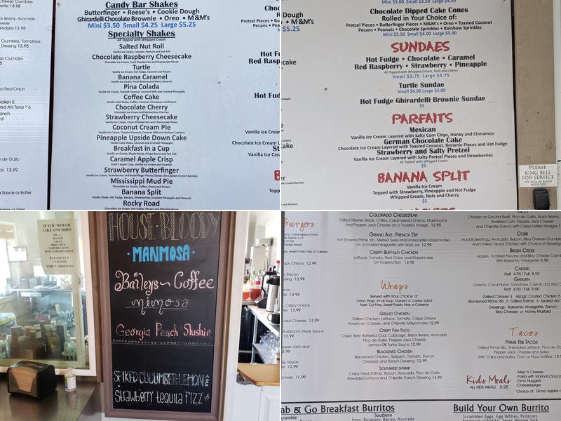 Grand Avenue Grill Menu