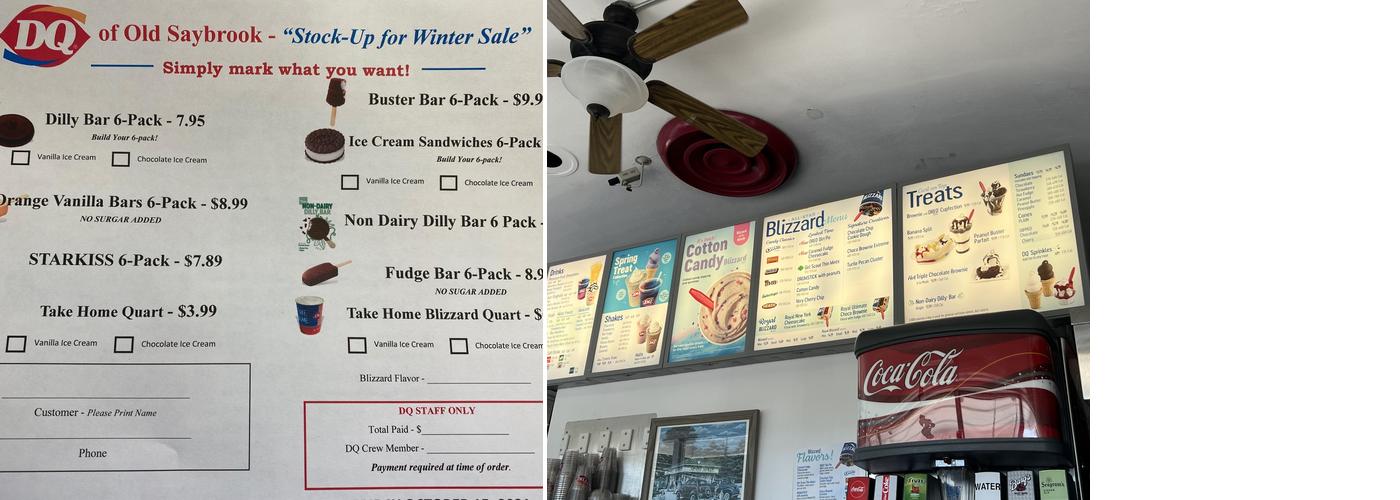 Dairy Queen (Treat) Menu