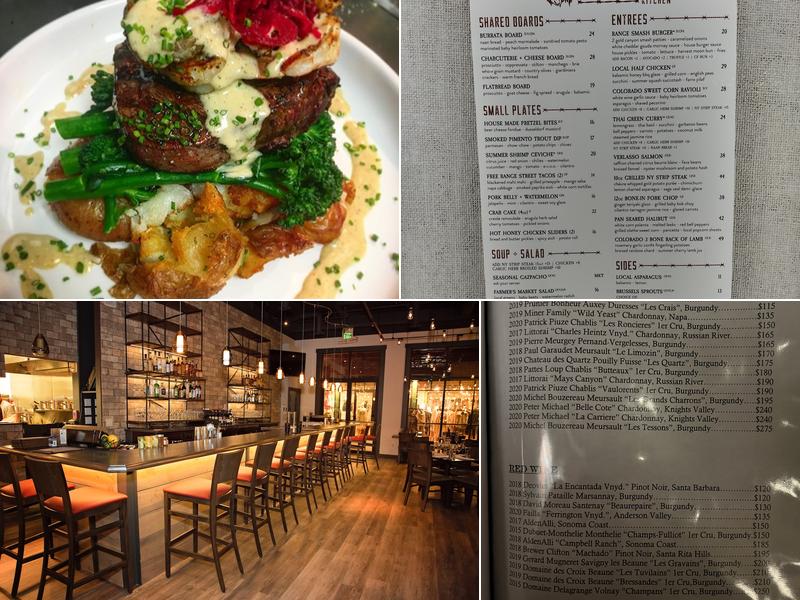 Free Range Kitchen Menu