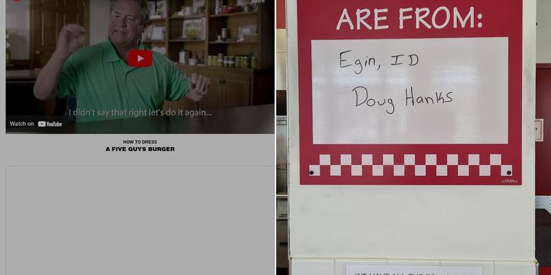 Five Guys Menu
