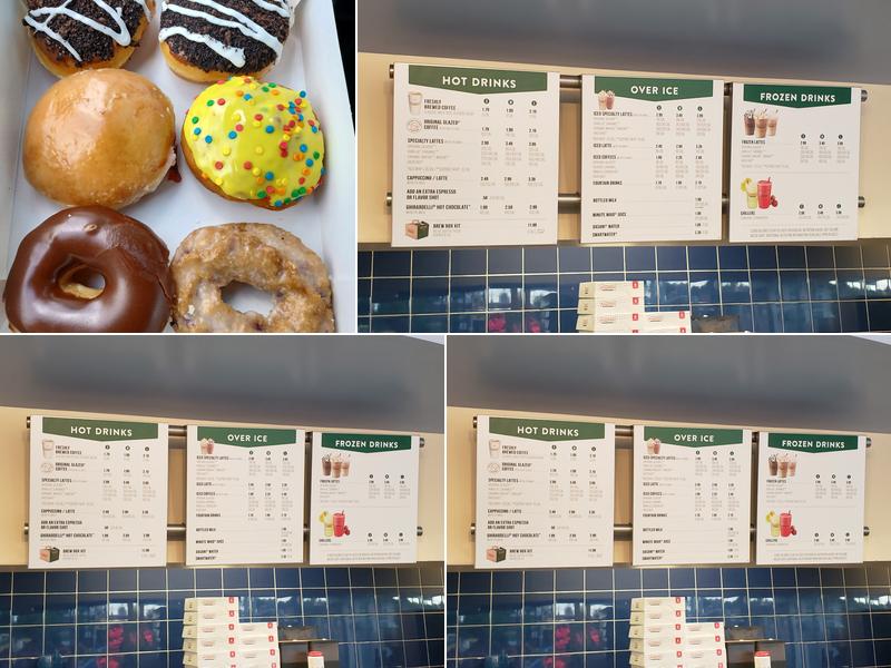 Krispy Kreme Menu