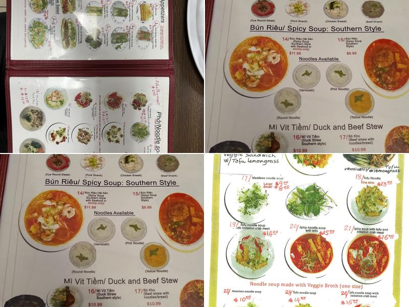 Ninh Kieu Restaurant Menu