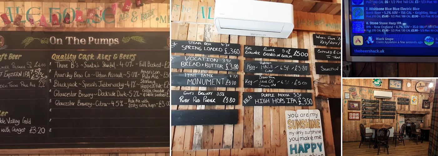 The Ale House Clitheroe Menu