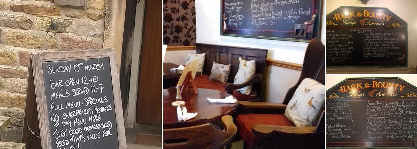 Hark To Bounty Inn Menu