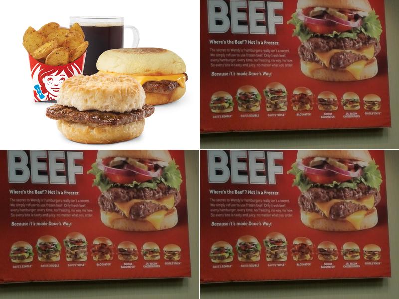 Wendy's Menu