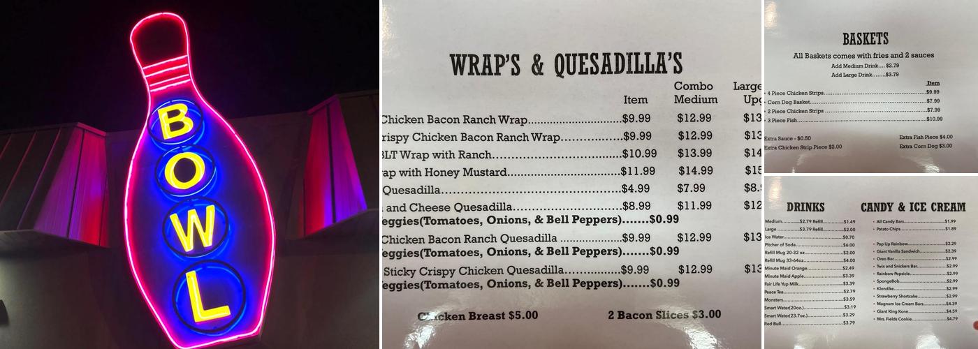 Herb's Place Menu