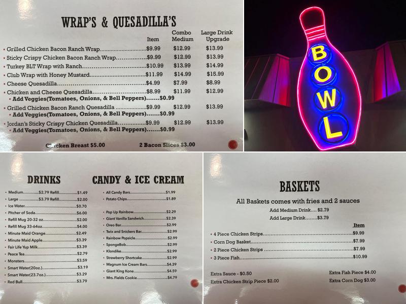 Herb's Place Menu