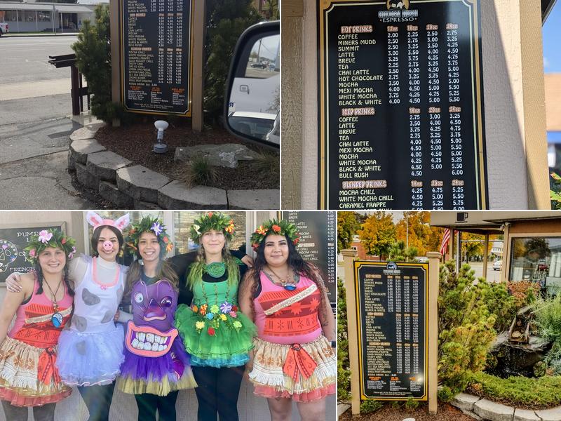 Golden Rush Espresso Menu