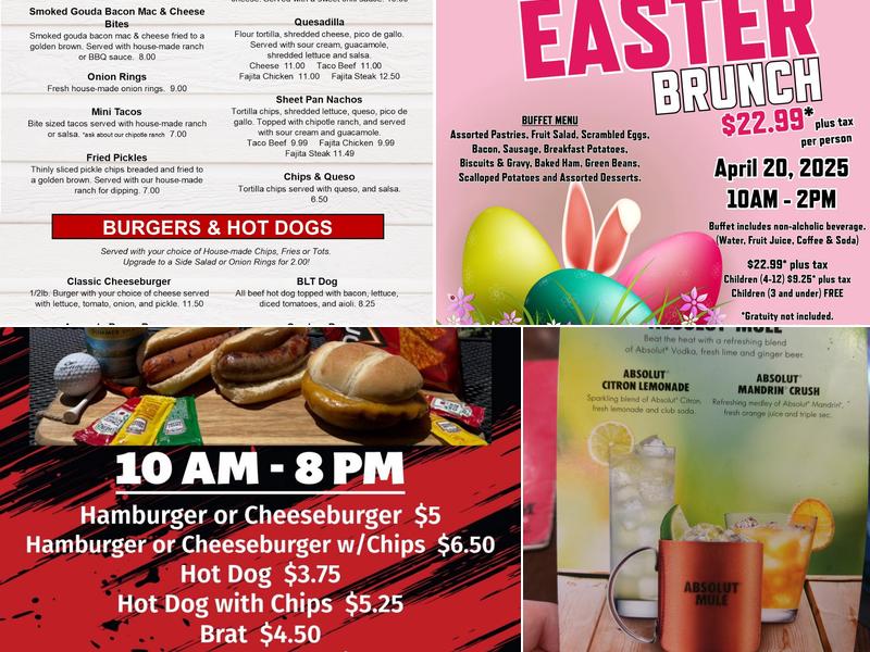 Traditions Restaurant Menu