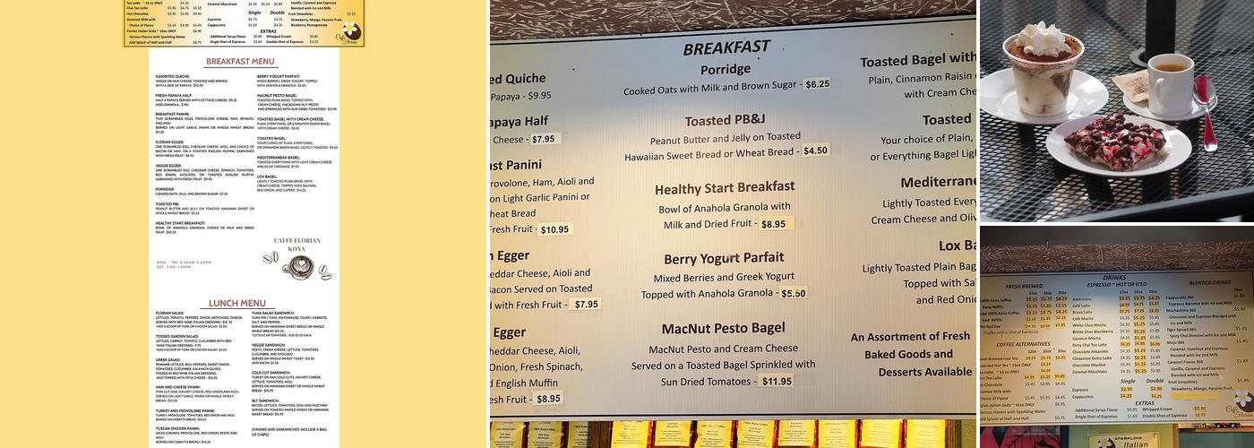 Caffe Florian Menu