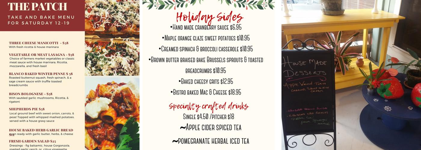 Strawberry Patch Menu