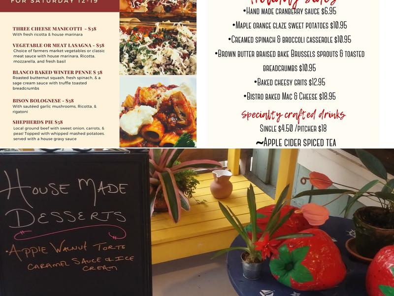 Strawberry Patch Menu