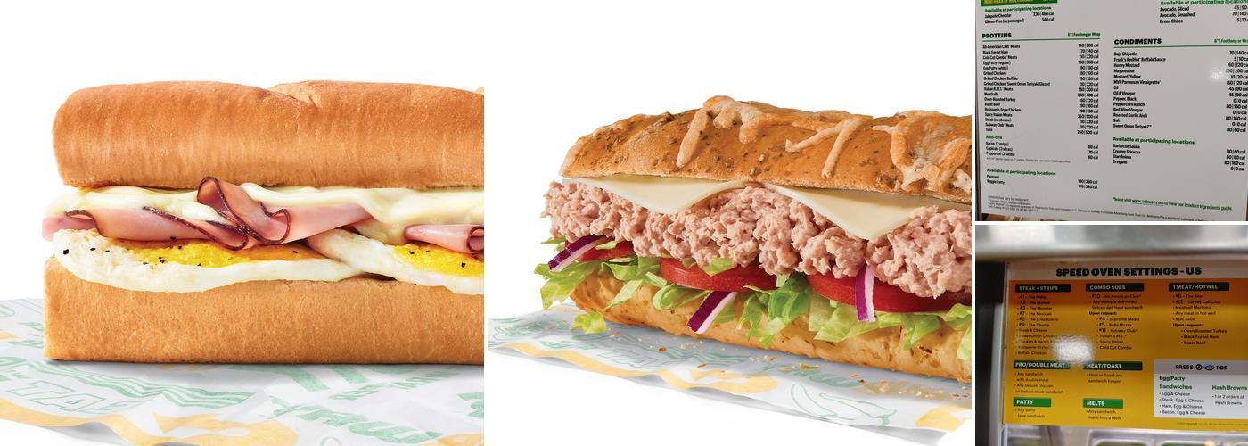 Subway Menu