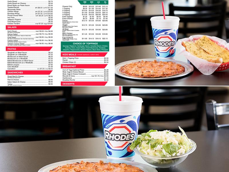 Imo's Pizza Menu
