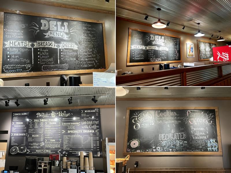 Donut House Bakery & Deli Menu