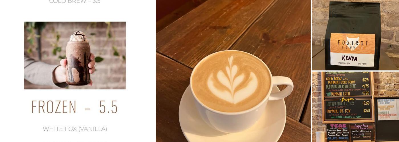 Foxtrot Coffee Menu