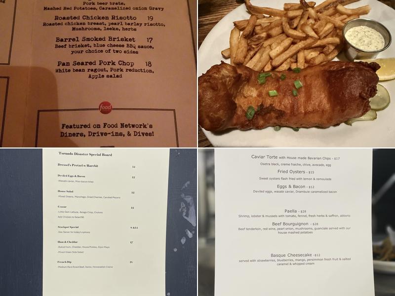 Dressel's Pub Menu