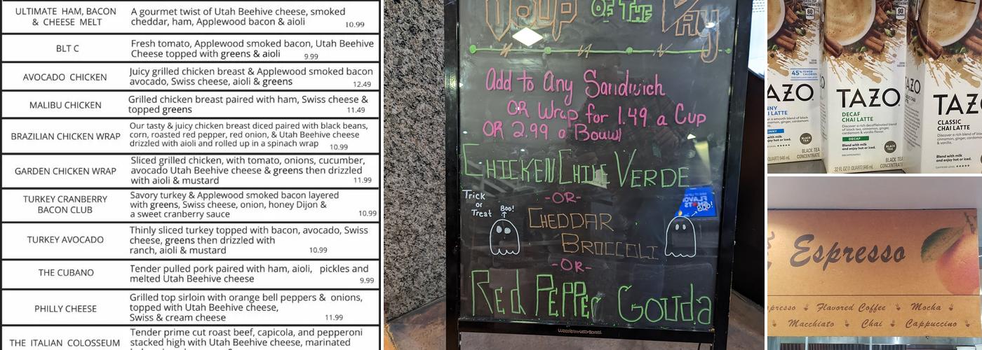 The Tangerine Eatery Menu