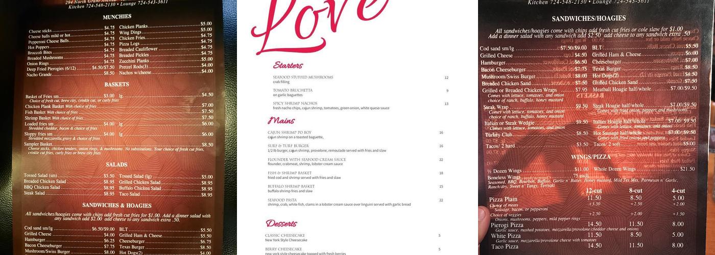 Hot Spot Hotel & Lounge Menu