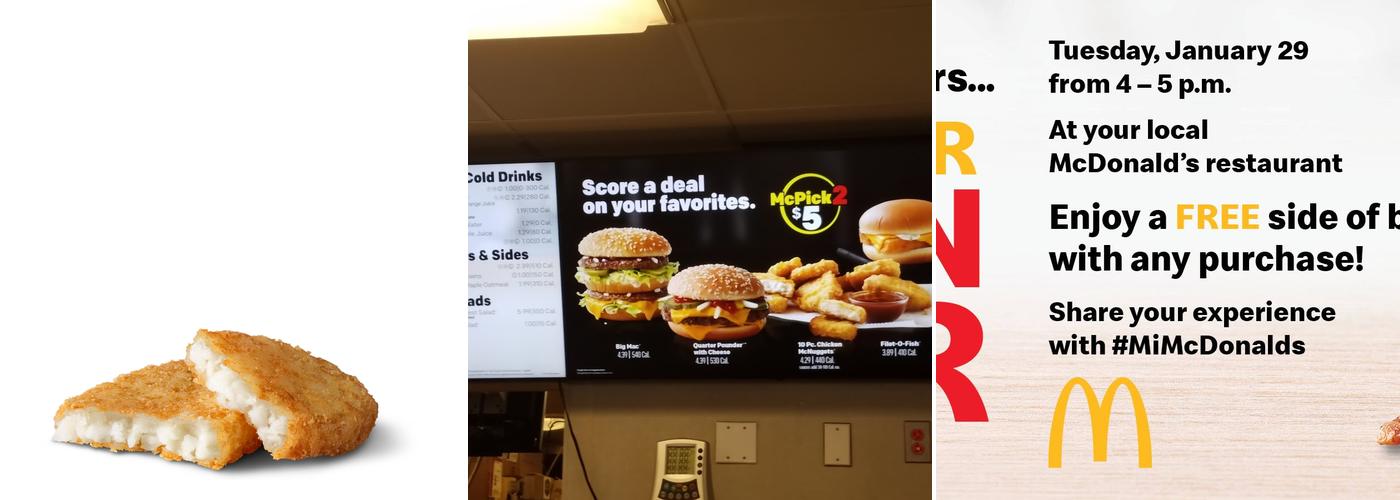 McDonald's Menu