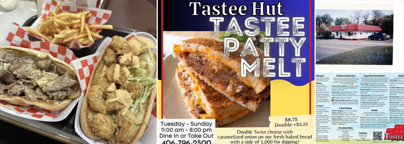 Tastee Hut Menu