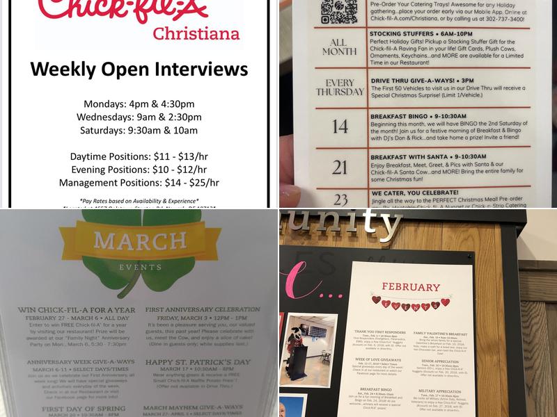 Chick-fil-A Menu