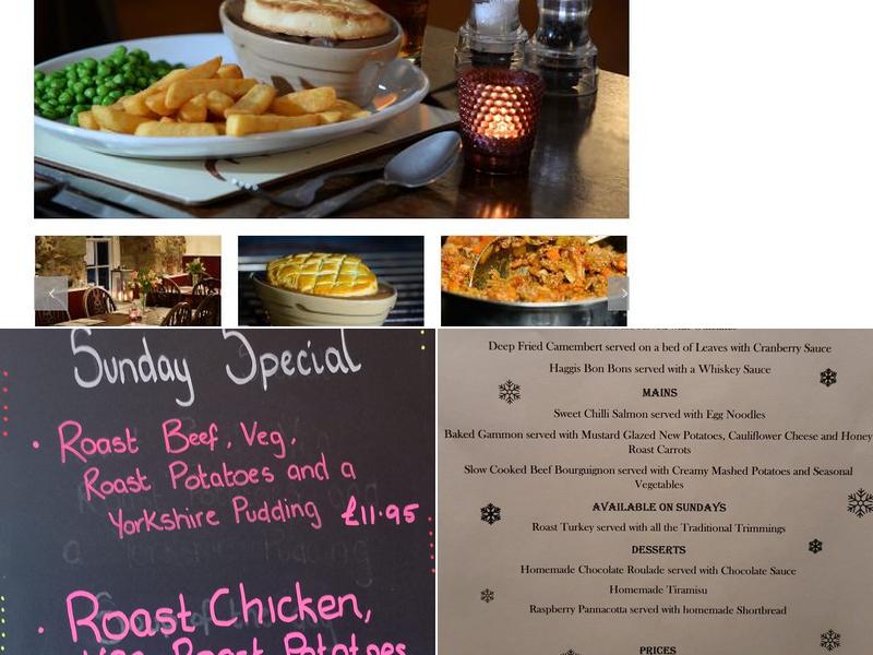 The Waterloo Arms Menu