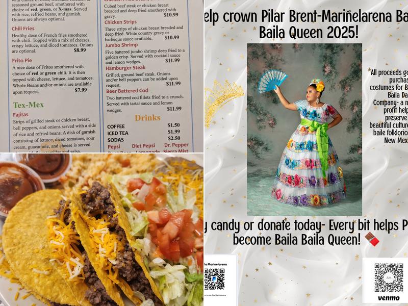 Elida's Menu